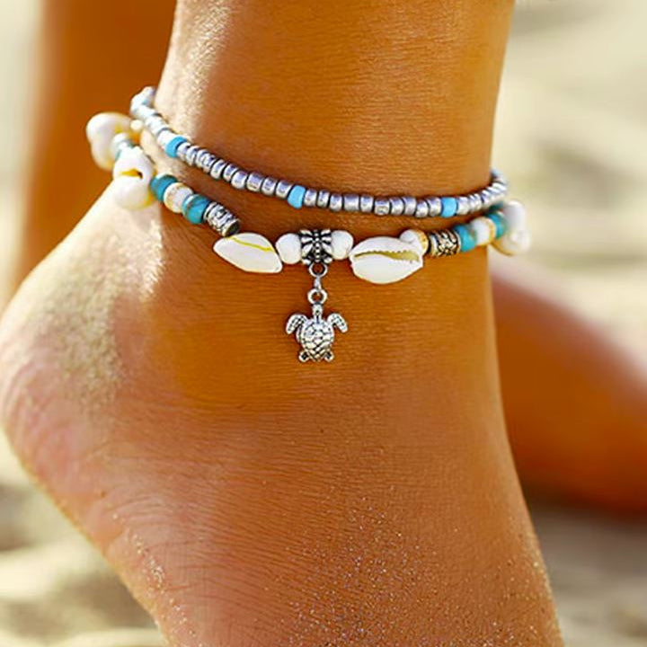 Pulseira Tornozelo de Senhora, Tartaruga