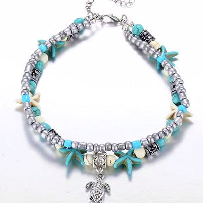 Pulseira Tornozelo de Senhora, Tartaruga
