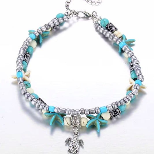 Pulseira Tornozelo de Senhora, Tartaruga