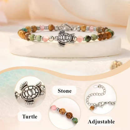 Pulseira "Travel Turtle" – O Seu Amuleto de Proteção em Cada Jornada