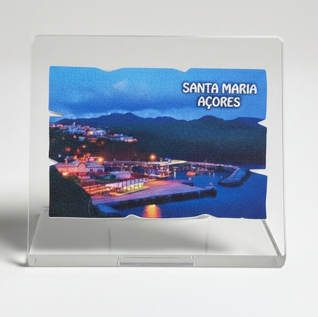 Íman Panorâmico Porto de Vila do Porto – Santa Maria, Açores