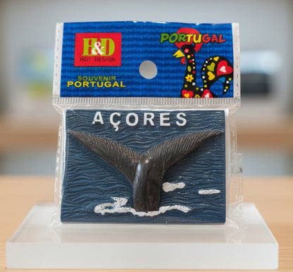 Íman Whale Tail 3D Açores – O Gigante do Atlântico