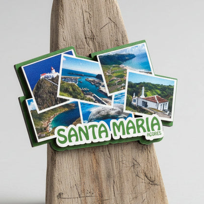 Íman Multi-Foto Santa Maria – Os Ícones da Ilha do Sol