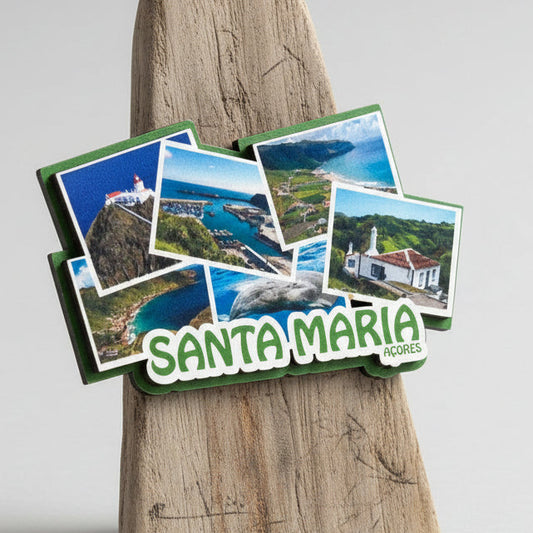 Íman Multi-Foto Santa Maria – Os Ícones da Ilha do Sol