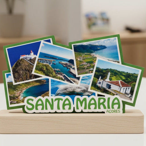 Íman Multi-Foto Santa Maria – Os Ícones da Ilha do Sol