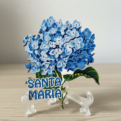 Íman Hortênsia Azul Santa Maria – A Flor dos Açores