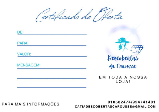 Certificados de oferta