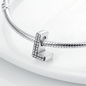 Perle en Argent 925, Lettre L
