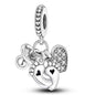 Conta em Prata 925, Love Baby