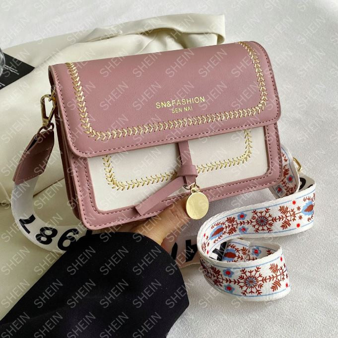Bolsa de Senhora, Crossbody Rosa