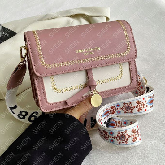 Bolsa de Senhora, Crossbody Rosa
