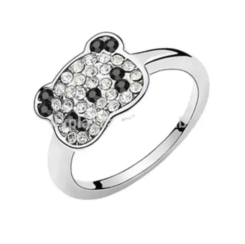 Anel de Criança em Prata, Panda