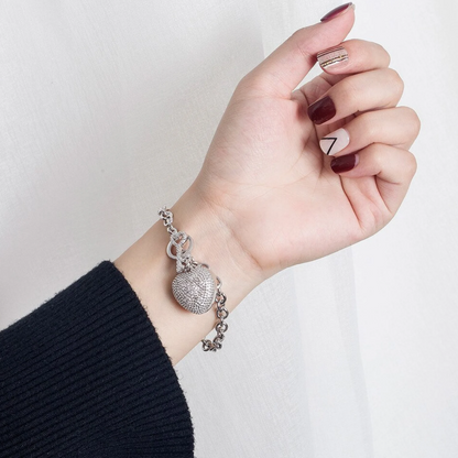 Bracelet pour femme en argent, Tiffany Cœur