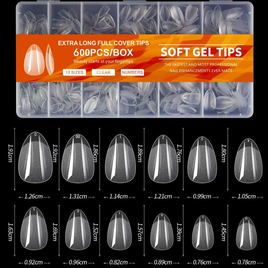 Unhas Postiças (cápsulas Gel-x)